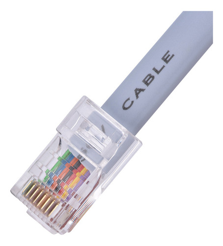 Cable Plano De Consola Serie Usb2.0 Macho A Rj45 Macho Cat5