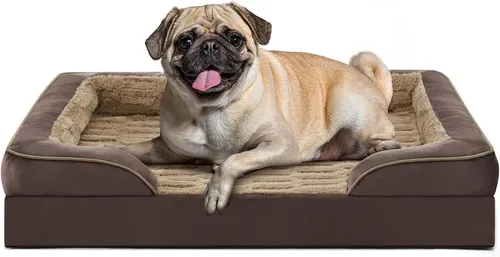 Cama Ortopédica Para Cães Pequenos Furtime, Cáqui