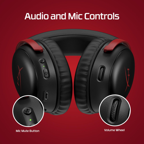 Auriculares Inalámbricos Para Juegos Hyperx Cloud Iii Para P