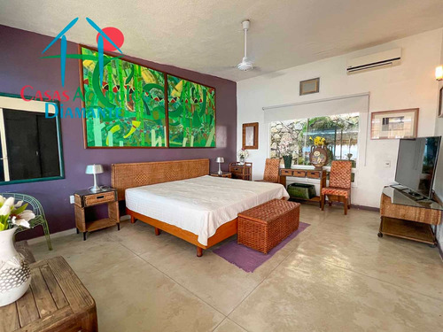 Cad Villa Marli. Estancia Abierta Con Vista A La Bahía De Puerto Marqués Y Al Pacífico