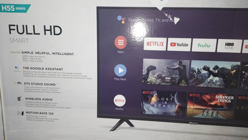 Smart Tv 40 Pulgadas Hisense Reparar O Repuesto - Android (Usado)