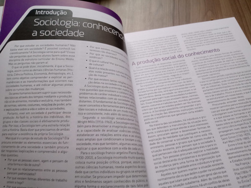 Livro Do Professor (sociologia Volume Único,conecte Live.