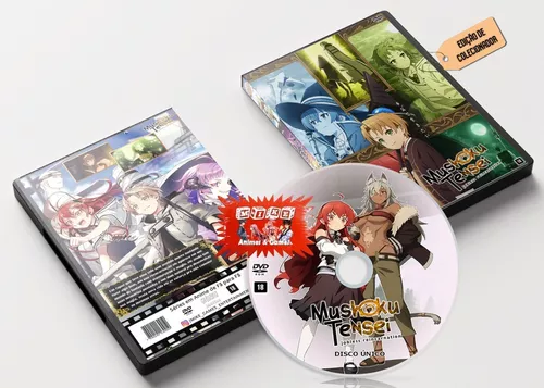 Dvd Mushoku Tensei Isekai Ittara Honki Dasu Legendado