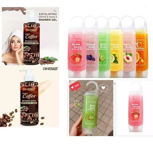 Gel De Ducha Aroma Caffe + Gel Frutal