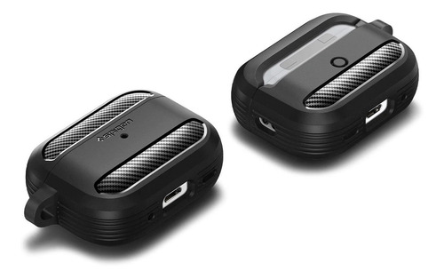 Imagen 5 de 5 de Case Spigen Rugged Armor AirPods Pro 2 ( Funda Con Llavero)