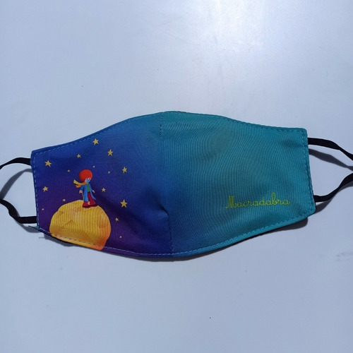 Imagen 3 de 5 de Tapabocas Del Principito X 3 Tapabocas Infantiles Ajustables