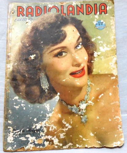  Retro Antigua Revista Radiolandia Diana Maggi Enero 1953