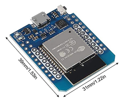 Qccan 3pcs Para Esp32 D1 Mini Nodemcu Esp-32 Tablero De