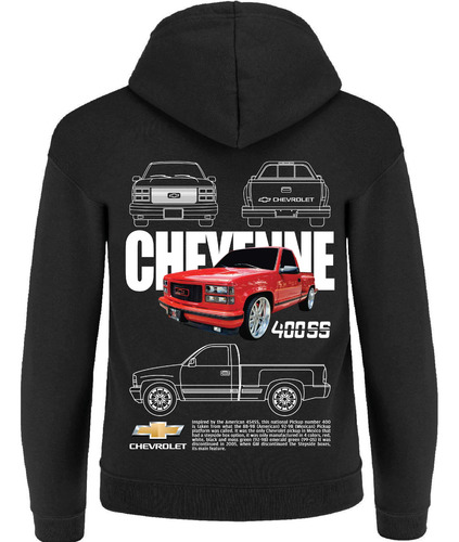 Sudadera Chevrolet Cheyenne 400ss 97 Clasica Delux