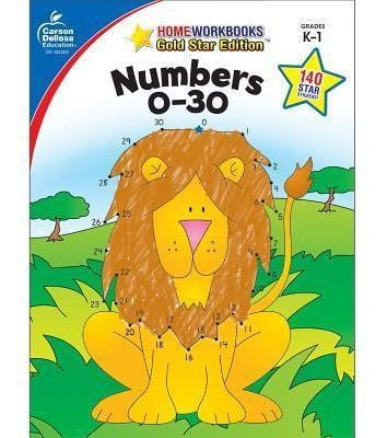 Numbers 0-30, Grades K - 1 - Carson-dellosa Publishing (p...