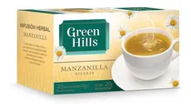 Comprar Te Negro Green Hills Manzana Saquitos X20