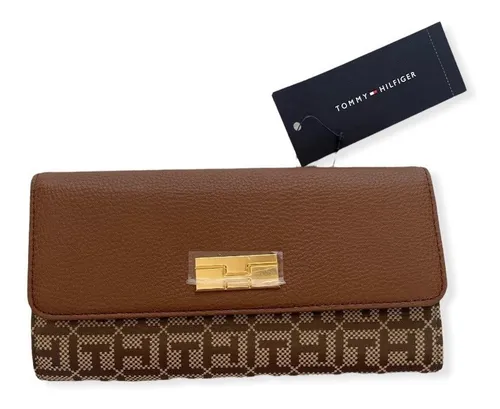 Monedero Tommy Hilfiger Dama Cartera Tommy Mujer Original Meses sin intereses