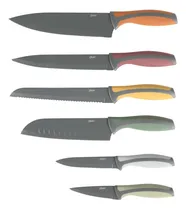Comprar Juego De Cuchillos Oster 12 Pcs, 6 Cuchillos, 6 Fundas Color