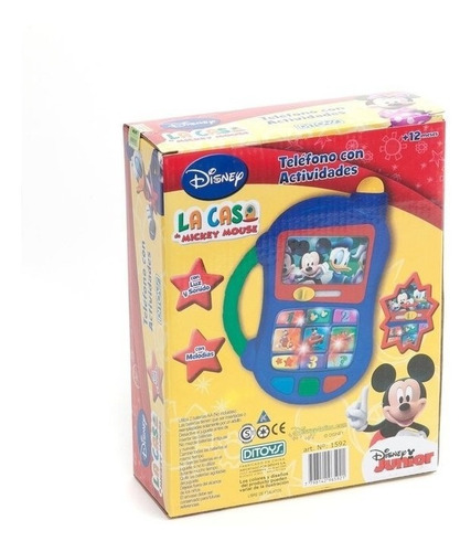 Telefono Con Actividades Mickey (1307)