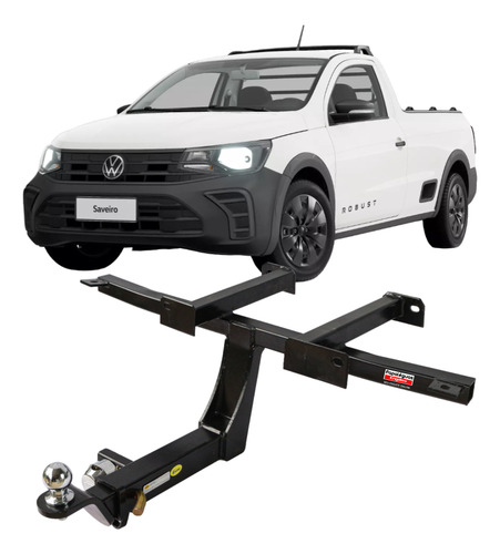 Engate Removivel Vw Saveiro Robust Cs 2024 700kg Não Fura