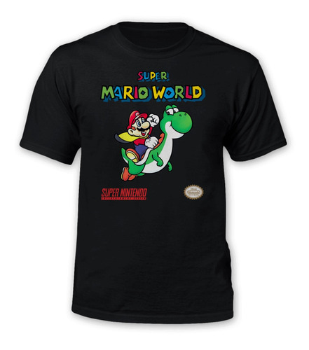 Polera Gustore De Super Mario World