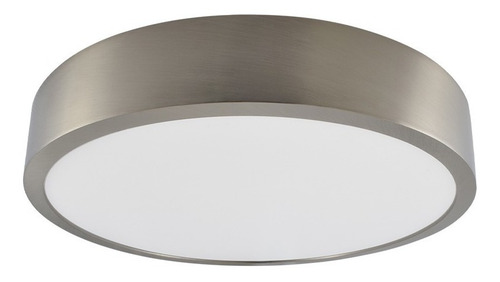 Lámpara Led De Sobreponer Estevez Drum Deco 18w Luz Cálida