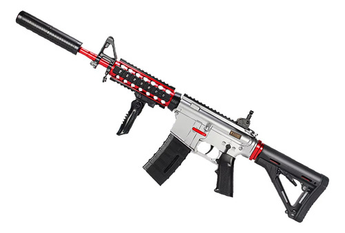 M416 Lanzadora De Hidrogel Mitad Nylon + Hidrogel Endurecido