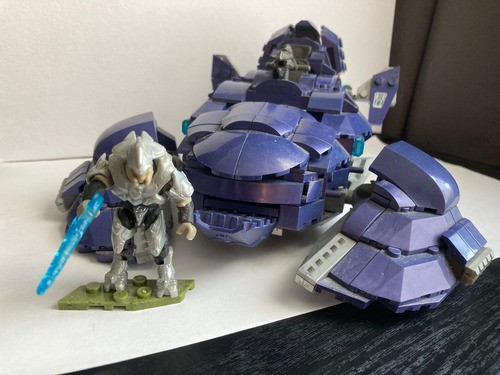 Mega Bloks Construx Halo 5 Covenant Wraith Ambush Original 1 Wraith Ambush (Usado)