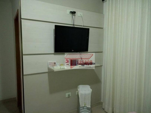 Imagem 1 de 12 de Cobertura Com 3 Dormitórios À Venda, 75 M² Por R$ 480.000,00 - Vila Pires - Santo André/sp - Co0557