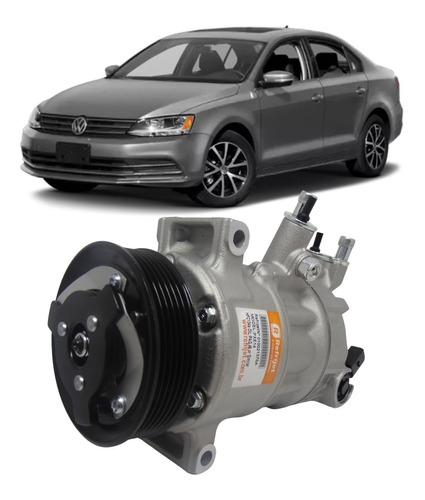 Compressor De Ar Cond Jetta 2.0 Anti Horario