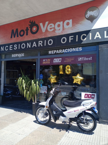 Motomel Blitz Base 110 Automática Nuevo Modelo Cbs Motovega