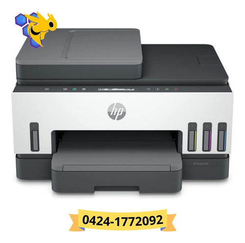 Hp Impresora Multifuncional  Smart Tank 750 A Wifi Color