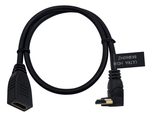 Poyiccot Cable De Extension Hdmi 8k, Cable Hdmi 2.1 De Angul