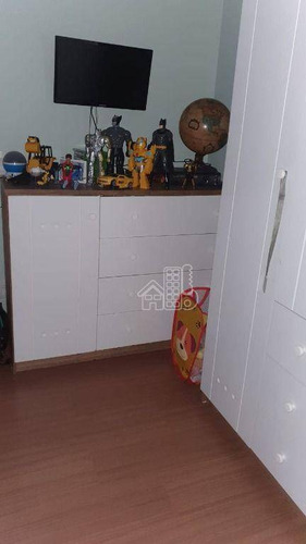 Apartamento Com 3 Dormitórios À Venda, 77 M² Por R$ 340.000,00 - Maria Paula - São Gonçalo/rj - Ap4303