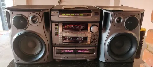 Aparelho De Som Aiwa Nsx -f15 Tokio Japan ( Toca Cds E K7