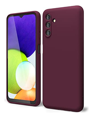 Funda Para Galaxy A13 5g A04s Burgundy Plum Wine Delgado Pie
