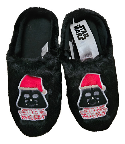 Pantunflas Dark Vader Star Wars Talla 25/26 Con Suela