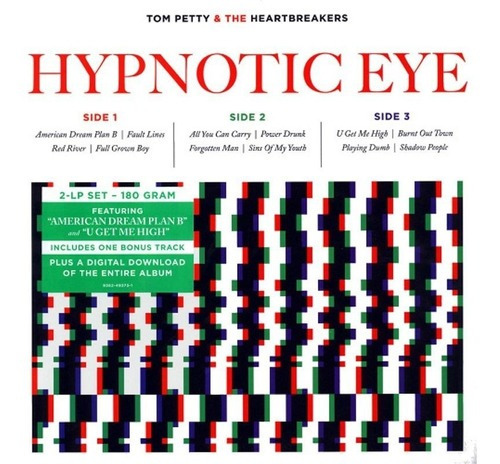 Vinil Hypnotic Eye de Petty Tom & The Heartbreakers, importação de 1 LP