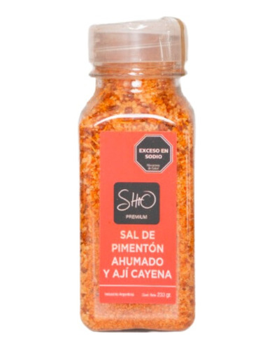 Sal Shio De Pimentón Ahumado Y Ají Cayena 233 G