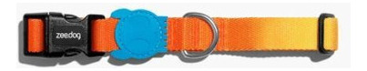 Coleira Zee Dog Gradients Solaris Para Cães M Cor Laranja-claro
