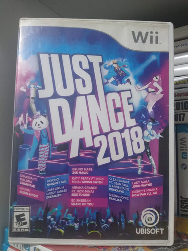 Juego Para Nintendo Wii Just Dance 2018 Compatible Wii U 