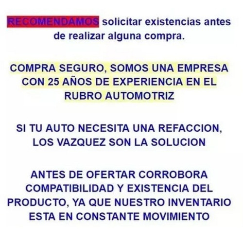 Amortiguador Trasero Sunfire Gt 2002 2.2l Matic Plus Gas