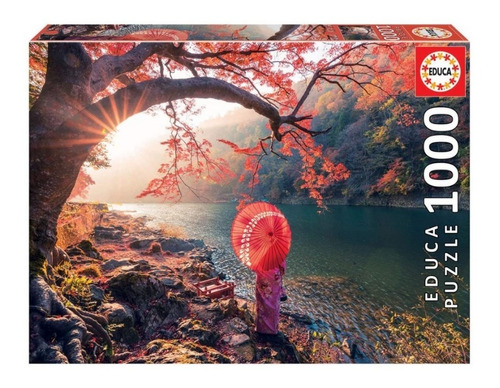 Amanecer Río Katsura Japón Rompecabezas 1000 Pz Educa 18455