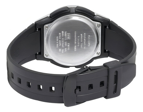 Relógio Casio Masculino Aw-80-7a2vdf Cor da correia Preto Cor do bisel Preto Cor do fundo Branco