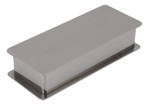 Soporte Para Palillos Con Tapa Rectangular De Acero Inoxidab