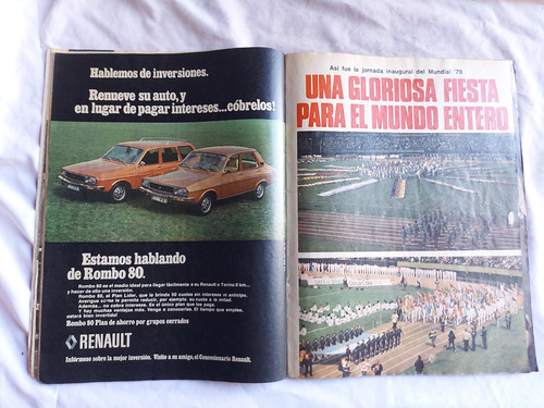 Revista Siete Dias N° 573 Junio 1978 - Mundial 78 Fotos (Usado)