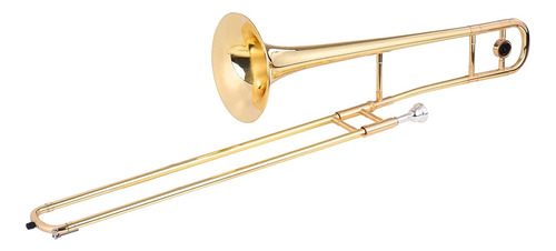 Alto Trombón Latón Oro Laca Bb Tone B Instrumento De Viento 