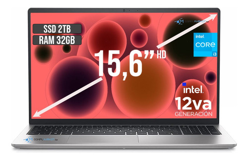 Portatil Dell Inspiron Intel Core I3 1215u Ssd 2tb Ram 32gb