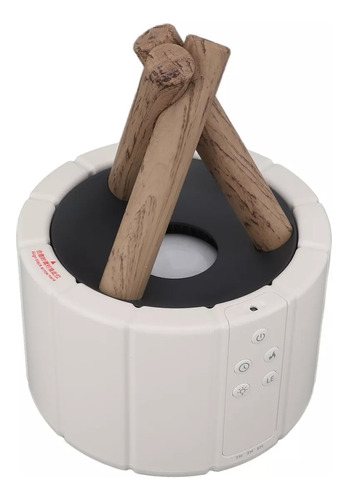 Humidificador Difusor Aromas Diseño Chimenea Flamas +esencia