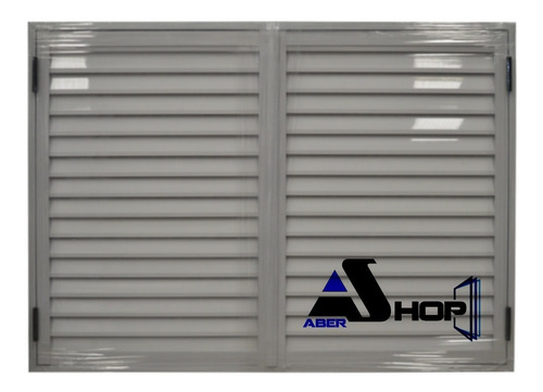 Postigon Aluminio 120x90 Abrir 2 Hojas