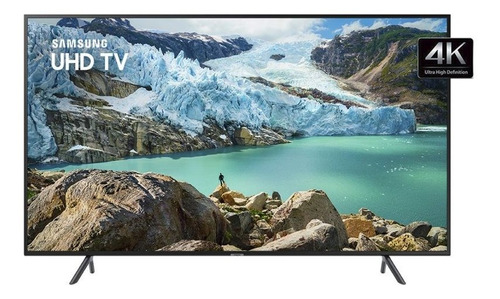 Smart Tv Samsung 43 Uhd 4k 2019 Un43ru7100gxzd Visual Livre