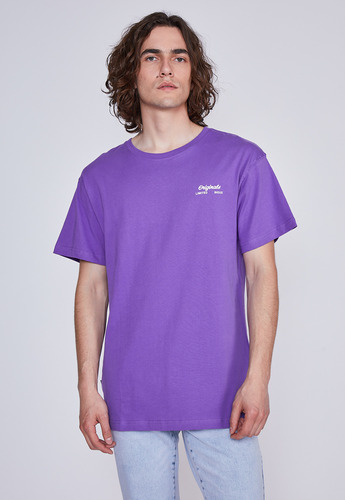 Polera Hombre Hielos Morado Sioux    