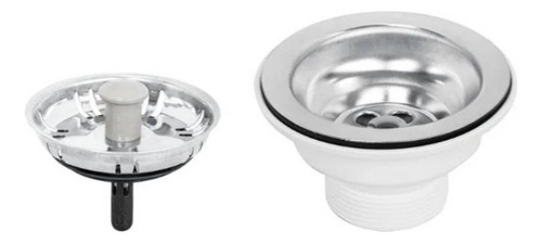 Cuba Tramontina Prime Aço Inox 304 56x34x17 Com Válvula