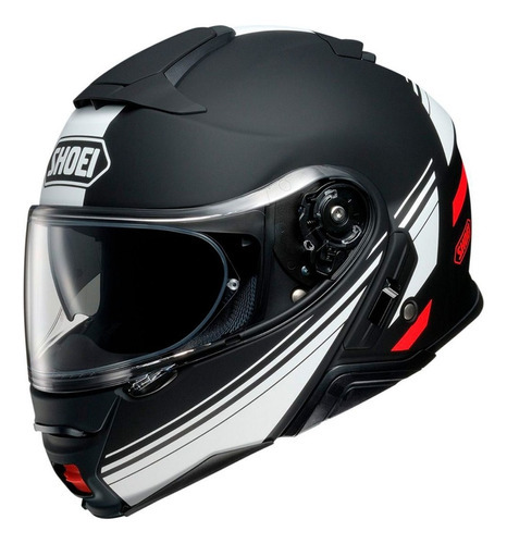 Capacete Shoei Neotec 2 Separator Tc-5 Preto Fosco Tamanho do capacete 61/62 (XL)