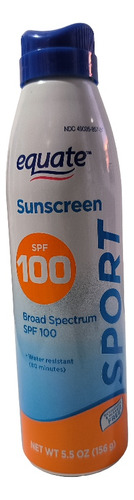 Protector Solar En Spray Spf 100 Importado Equate 156 Gr